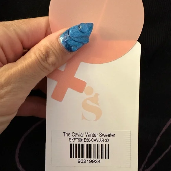 Selkie Caviar Winter Sweater - Picture 3 of 4